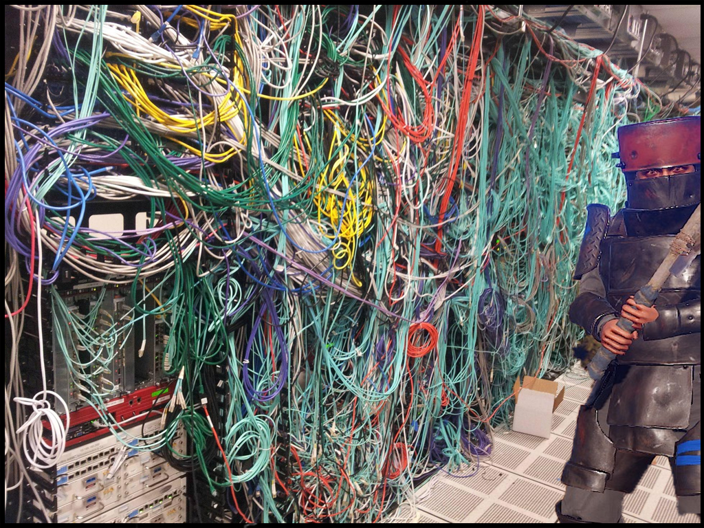 Messy Server Room