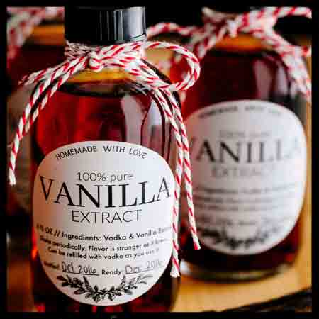 Vanilla Extract Bottles