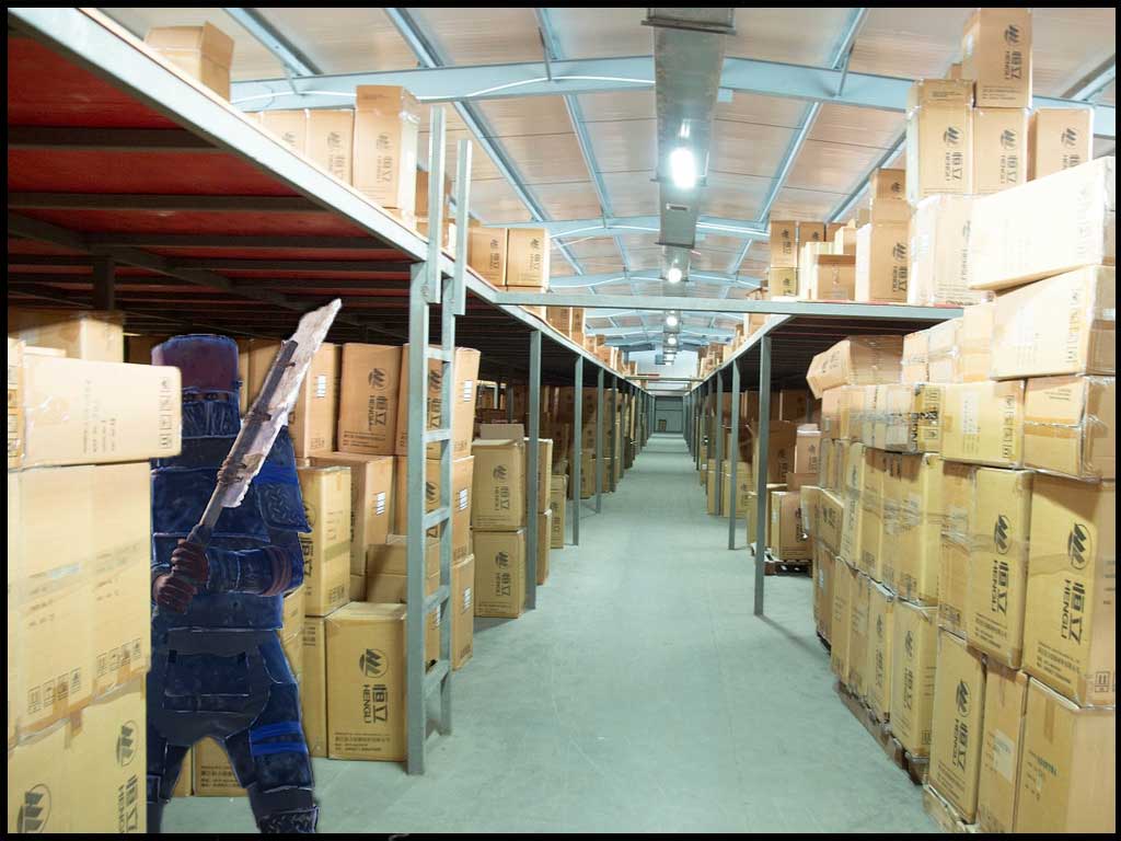 Boxes in Warehouse