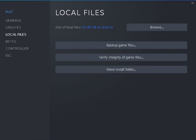 Steam Rust File Error Troubleshooting Steam & Rust Issues | Bumfuzzler Gaming